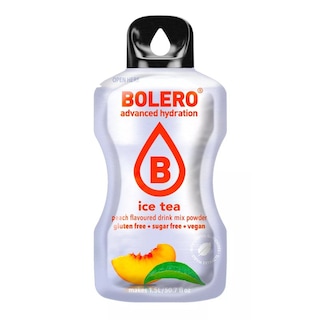 BOLERO | Στιγμιαίο Ρόφημα Ice Tea Μαύρο Τσάι Ροδάκινο 8g
