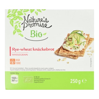NATURES PROMISE BIO | Φρυγανιές Bio Σίκαλης 250g