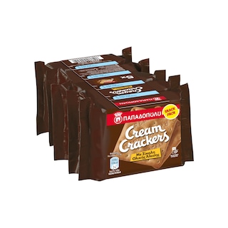 CREAM CRACKERS | Κράκερς Σίκαλης 5x43g