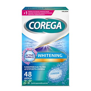COREGA | Δισκία Καθαρισμός & Λεύκανση 48 Τεμάχια