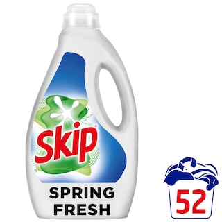 SKIP | Υγρό Πλυντηρίου Ρούχων Spring Fresh 52 Μεζούρες