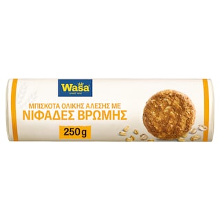 WASA | Μπισκότα Crunchy Βρώμης 250g