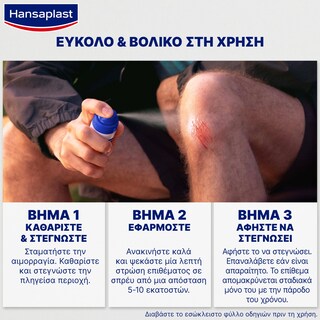 HANSAPLAST | Spray Επίθεμα Second Skin Protection 40ml