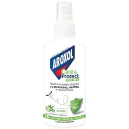 AROXOL | Εντομοαπωθητική Λοσιόν Care & Protect Aloe Vera 100ml