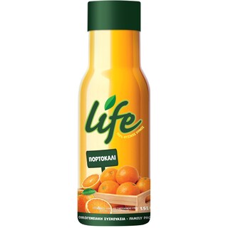 LIFE | Φυσικός Χυμός Πορτοκάλι 1.5 Lt