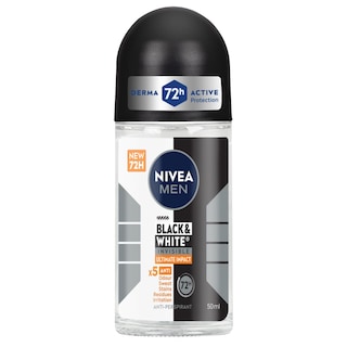 NIVEA | Αποσμητικό Roll On Black & White Ultimate 50ml