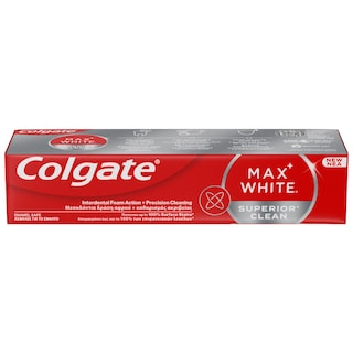COLGATE | Οδοντόκρεμα Max White Superior Clean 75ml