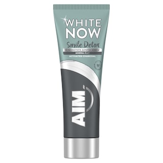 AIM | WHITE NOW | Οδοντόκρεμα Smile Detox Άμεση Λεύκανση 75ml