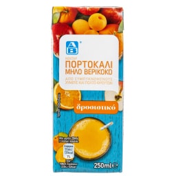 ΑΒ | Χυμός Νέκταρ Πορτοκάλι Μήλο 250ml