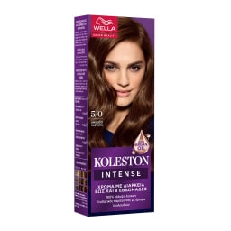 KOLESTON | Βαφή Μαλλιών 5/0 Ανοιχτό Καστανό Mini Kit 1 Τεμάχιο