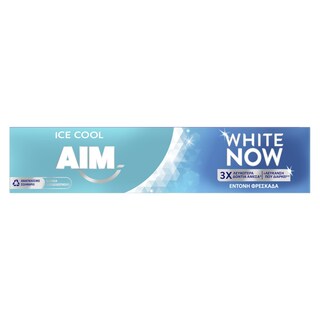 AIM | WHITE NOW | Οδοντόκρεμα Ice Cool Mint 75ml