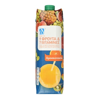ΑΒ | Χυμός 9 Φρούτα 7 Βιταμίνες 1lt