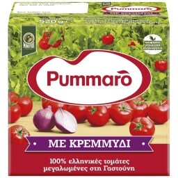 PUMMARO | ΤΟΜΑΤΑ ΠΑΣΣΑΤΑ ΜΕ ΚΡΕΜΜΥΔΙ 520 GR