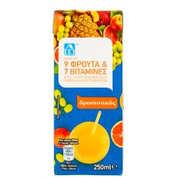 ΑΒ | Χυμός 9 Φρούτα 7 Βιταμίνες 250ml