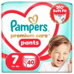 PAMPERS | Πάνες Βρακάκι Premium Pants Νο7 40 Τεμάχια