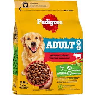 PEDIGREE | Σκυλοτροφή Adult Μοσχάρι και Λαχανικά 2.6kg