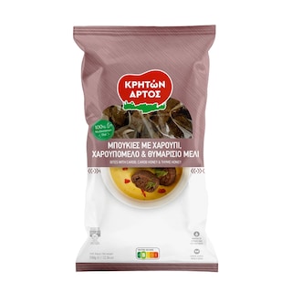 ΚΡΗΤΩΝ ΑΡΤΟΣ | Παξιμάδια Μπουκιές Χαρούπι Θυμαρίσιο Μέλι 350g