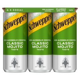 SCHWEPPES | Αναψυκτικό Mojito Κουτί 6x330ml
