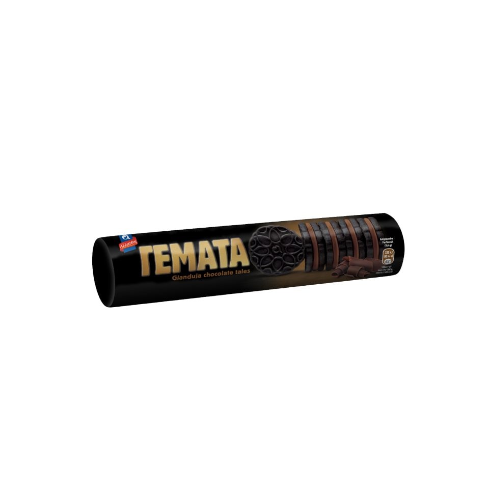 ΑΛΛΑΤΙΝΗ Μπισκότα Γεμάτα & Τραγανά Gianduja Chocolate 230g