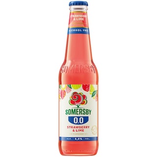 SOMERSBY | Μηλίτης Φράουλα και Lime Φιάλη 330ml