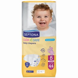 SEPTONA | Πάνες Μωρού Calm N Care Νο5 Junior 44 Τεμάχια