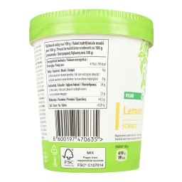 NATURE'S PROMISE | Παγωτό Sorbet Lemon 310g