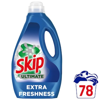 SKIP | Yγρό Πλυντηρίου Ρούχων Ultimate Extra Freshness 78 Μεζούρες