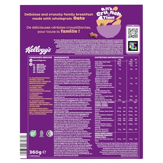 KELLOGGS | Δημητριακά Oaties Cocoa Original 360g