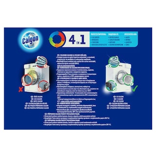 CALGON | Αποσκληρυντικό Νερού Πλυντηρίου Ρούχων Ταμπλέτες 30 Τεμάχια