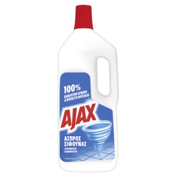 AJAX | ΑΣΠΡΟΣ ΣΙΦΟΥΝΑΣ | Καθαριστικό Πατώματος Άσπρος Σίφουνας Classic 2lt