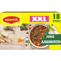 MAGGI | Κύβοι Ζωμού Λαχανικών 18 Τεμάχια 180g