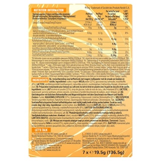 NESCAFE | Στιγμιαίος Καφές Vanilla Cookie Dough Latte 7x19.5g