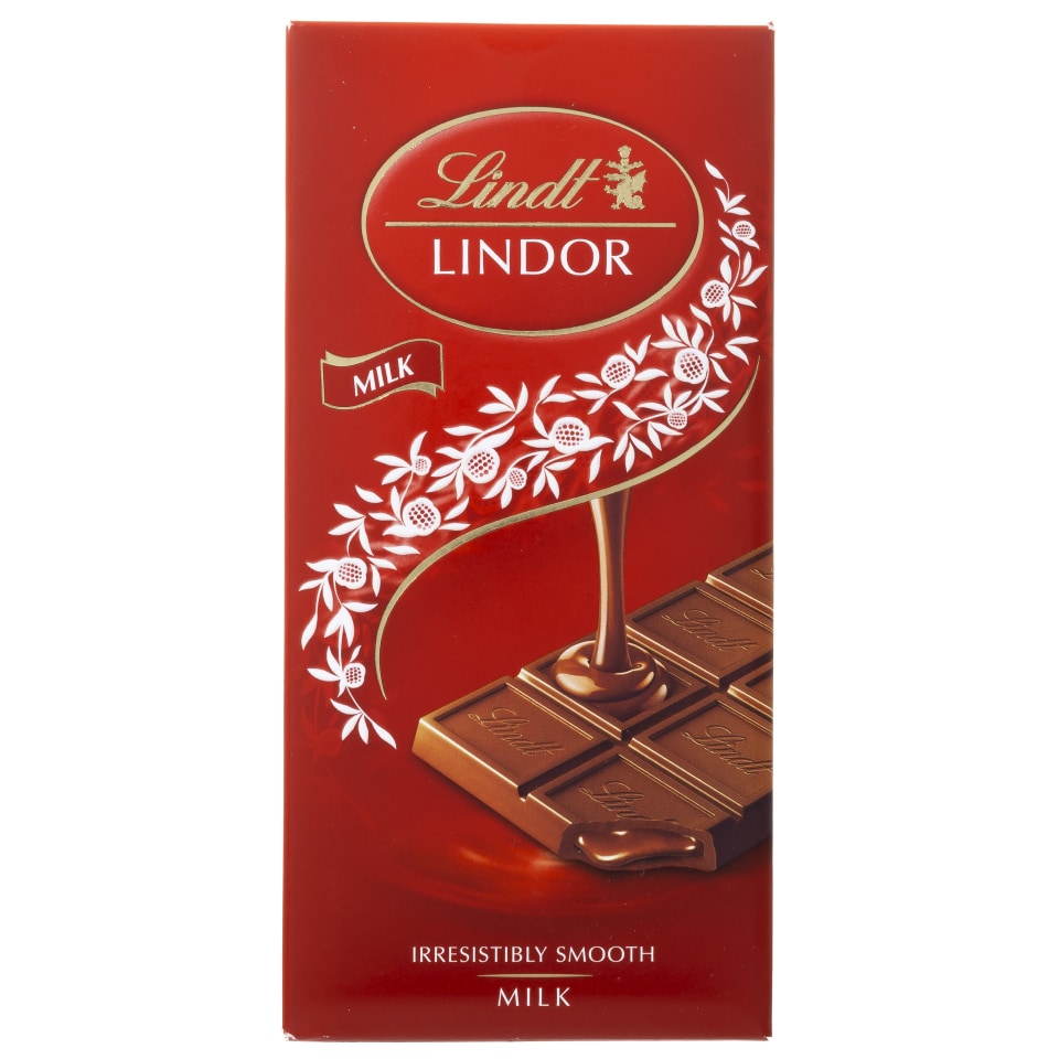 LINDT Σοκολάτα Γάλακτος Lindor 100g