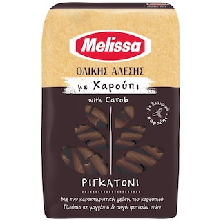 ΜΕΛΙΣΣΑ | Ριγκατόνι Ολικής Άλεσης Χαρούπι 400gr