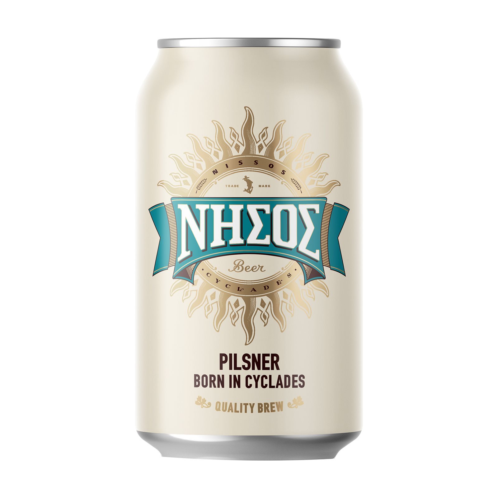 ΝΗΣΟΣ Μπύρα Pilsner Κουτί 330ml