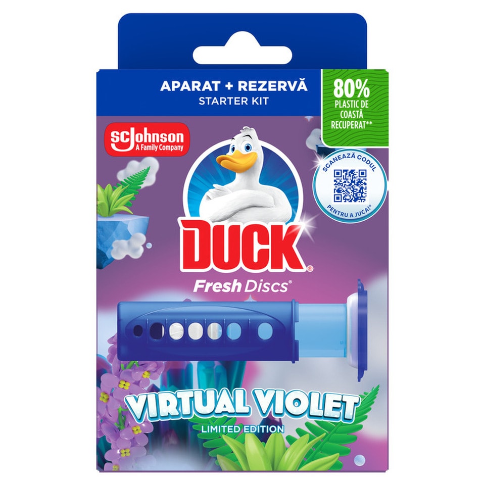 DUCK WC Block Fresh Discs Virtual Violet 36ml