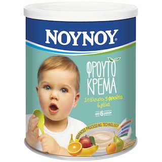 ΝΟΥΝΟΥ | Φρουτόκρεμα 5 Φρούτα 300g