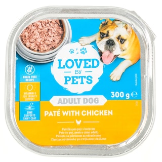 LOVED BY PETS | Σκυλοτροφή Κοτόπουλο Πατέ 300g