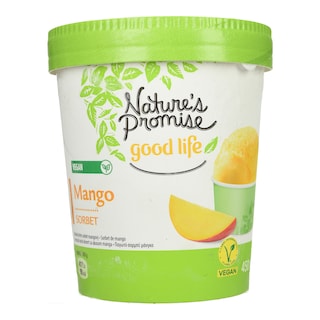 NATURE'S PROMISE | Παγωτό Sorbet Mango 310g