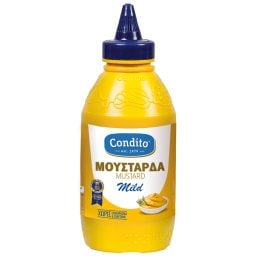 CONDITO | Μουστάρδα Απαλή Χωρίς Γλουτένη 500g