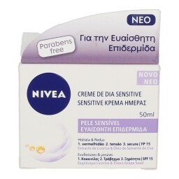 NIVEA | VISAGE | FACE CARE ΗΜΕΡΑΣ SENSITIVE SPF 15 50 ML