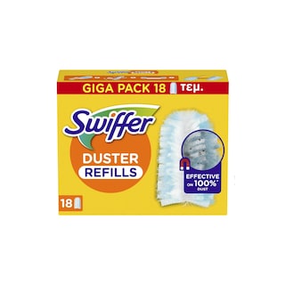 SWIFFER | Φτερά Ξεσκονίσματος Duster Ανταλλακτικά 18 Τεμάχια