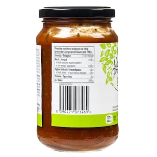 NATURES PROMISE BIO | Σάλτσα Bio με Τομάτα και Βασιλικό 340g