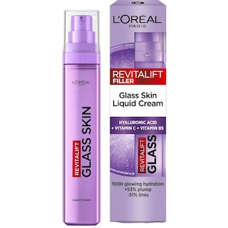 L'OREAL | Υγρή Κρέμα Προσώπου Revitalift Filler Glass Skin 50ml