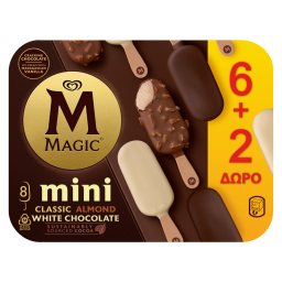 MAGIC | Παγωτό Ξυλάκι Magic Mini 8X44gr 6+2 Δώρο