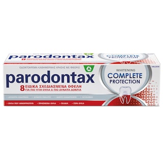PARODONTAX | Οδοντόκρεμα Whitening Complete Protection 75ml