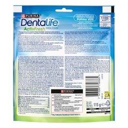 PURINA ONE | Συμπληρωματική Τροφή Dentalife ActivFresh Μεσαίοι Σκύλοι 115g