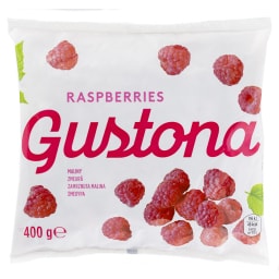 GUSTONA | Σμέουρα Raspberries Κατεψυγμένα 400g