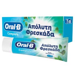 ORAL B | Οδοντόκρεμα Complete Απόλυτη Φρεσκάδα 75ml