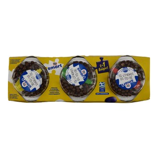 SMART | YOGHURT WITH FRUITS ΜΠΑΝΑΝΑ 2 X 145 GR